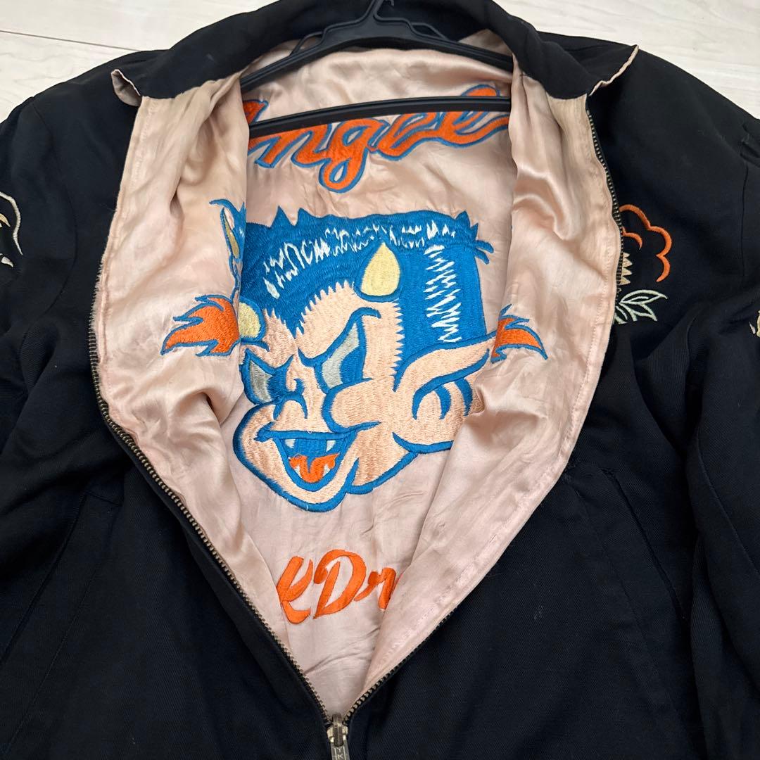 希少 80s 当時物 スカジャン ハンプバック クリームソーダ HumpBack