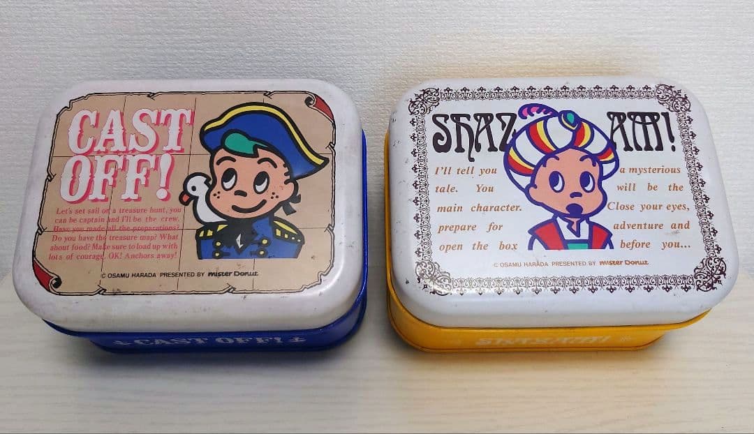 レア】オサムグッズ 缶 当時物 ミスタードーナツ レトロ - メルカリ