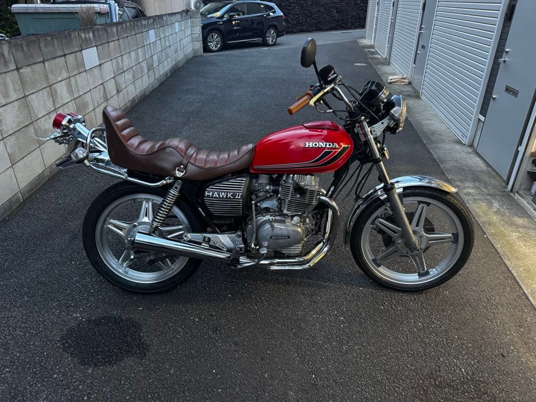 cb250t cb400t バブ ホーク チョビ三段シート - メルカリ