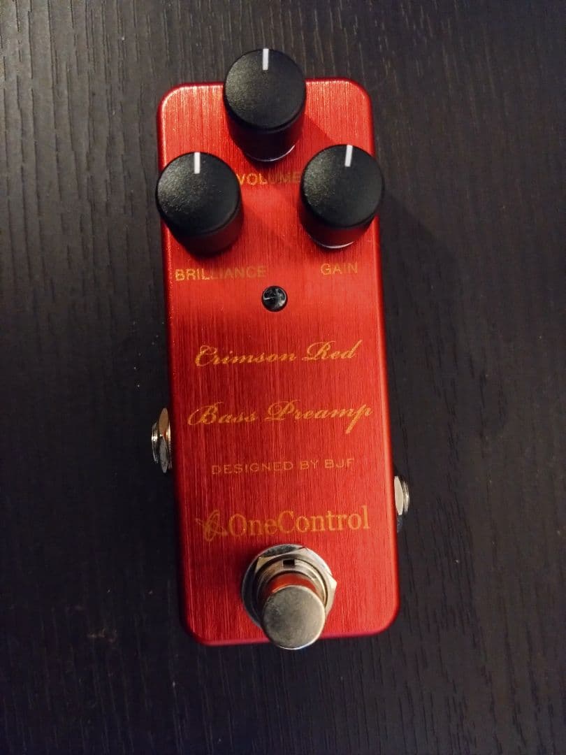 配信機器・PA機器・レコーディング機器 Crimson Red Bass Preamp One Control CRIMSON RED BASS PREAMP – OneControl