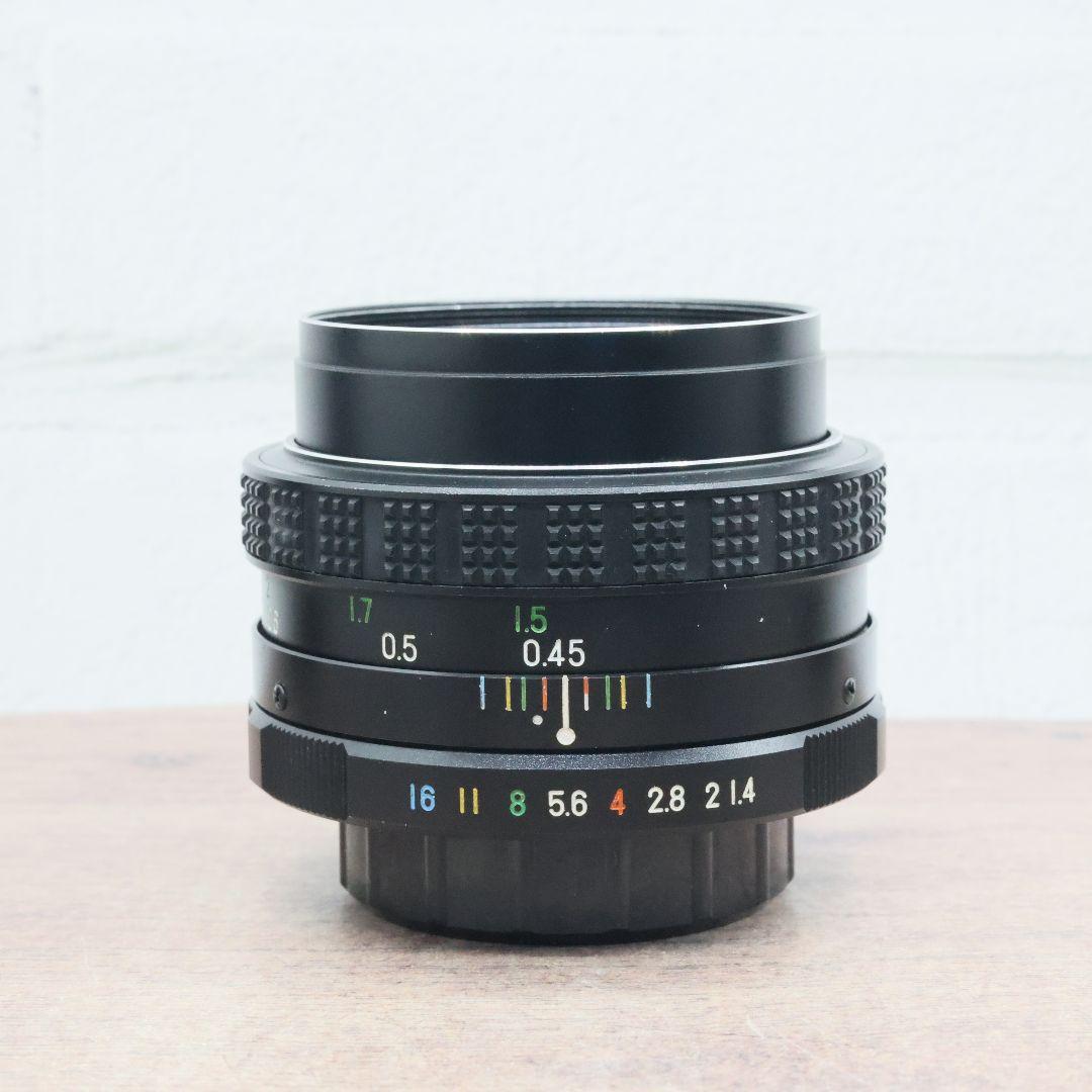 《希少》EBC FUJINON 50mm F1.4 前期型 光学美品【黄変除去】