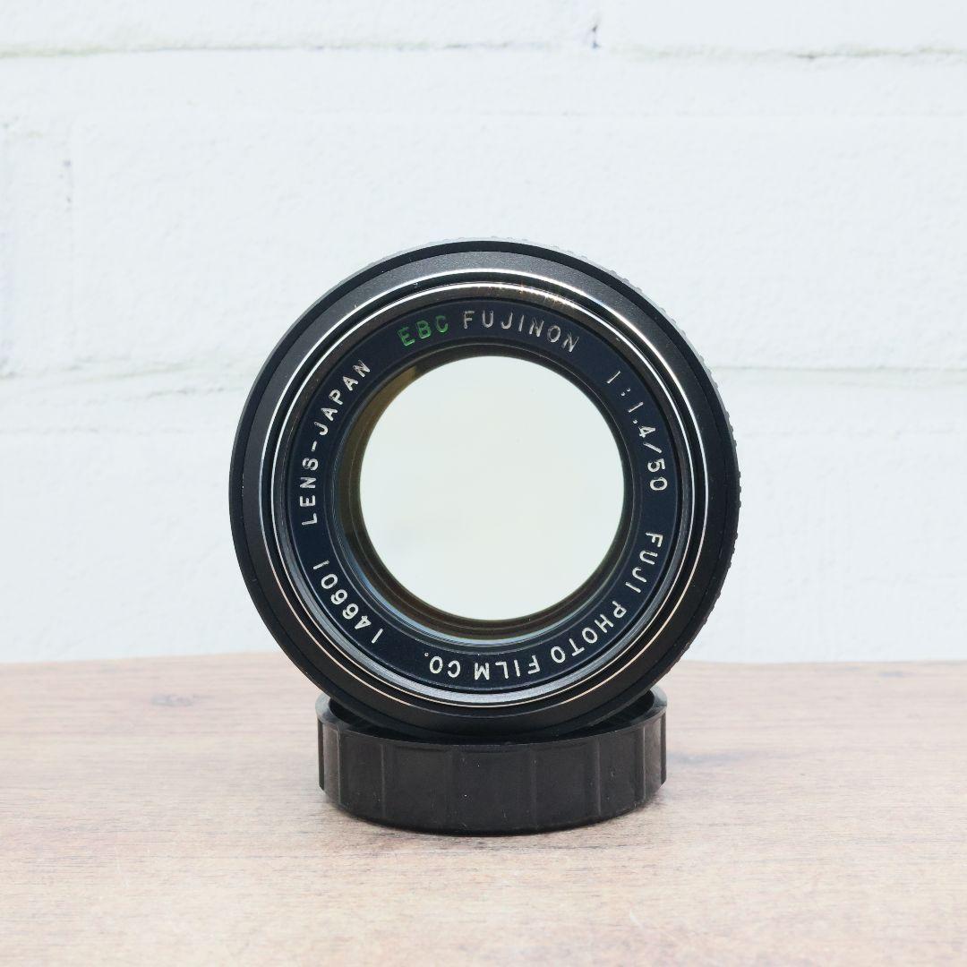 《希少》EBC FUJINON 50mm F1.4 前期型 光学美品【黄変除去】