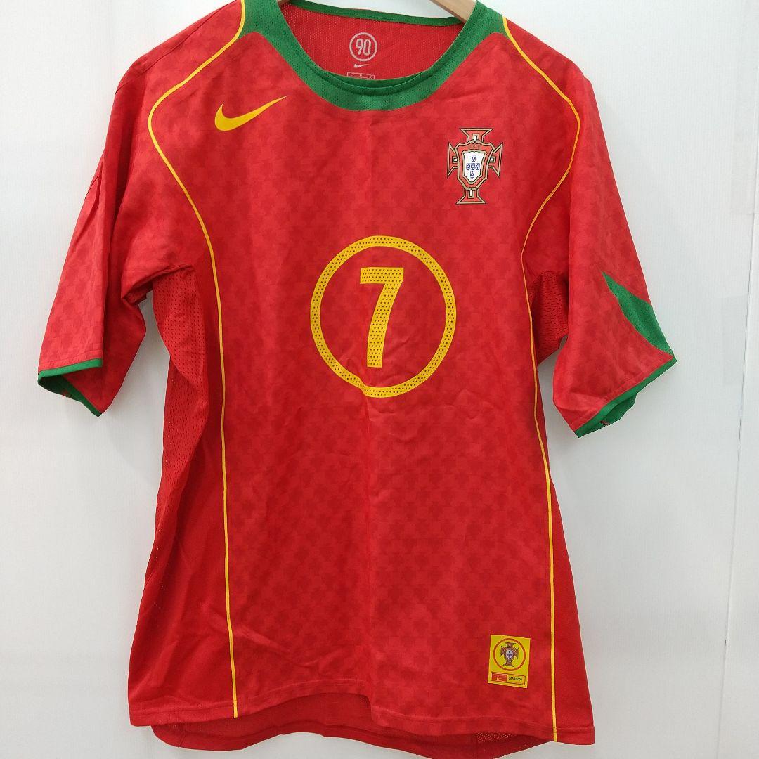 H901 Nike ポルトガル代表ユニフォーム フィーゴ NIKE ポルトガル代表 06/07 ユニフォーム ホーム 半袖 ジュニア #7