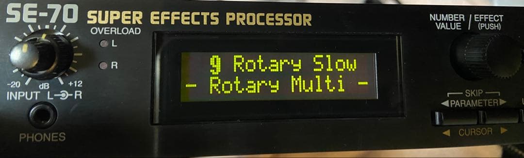 希少完品 BOSS SE‑70 マルチエフェクター 元箱・取説・アダプター付き