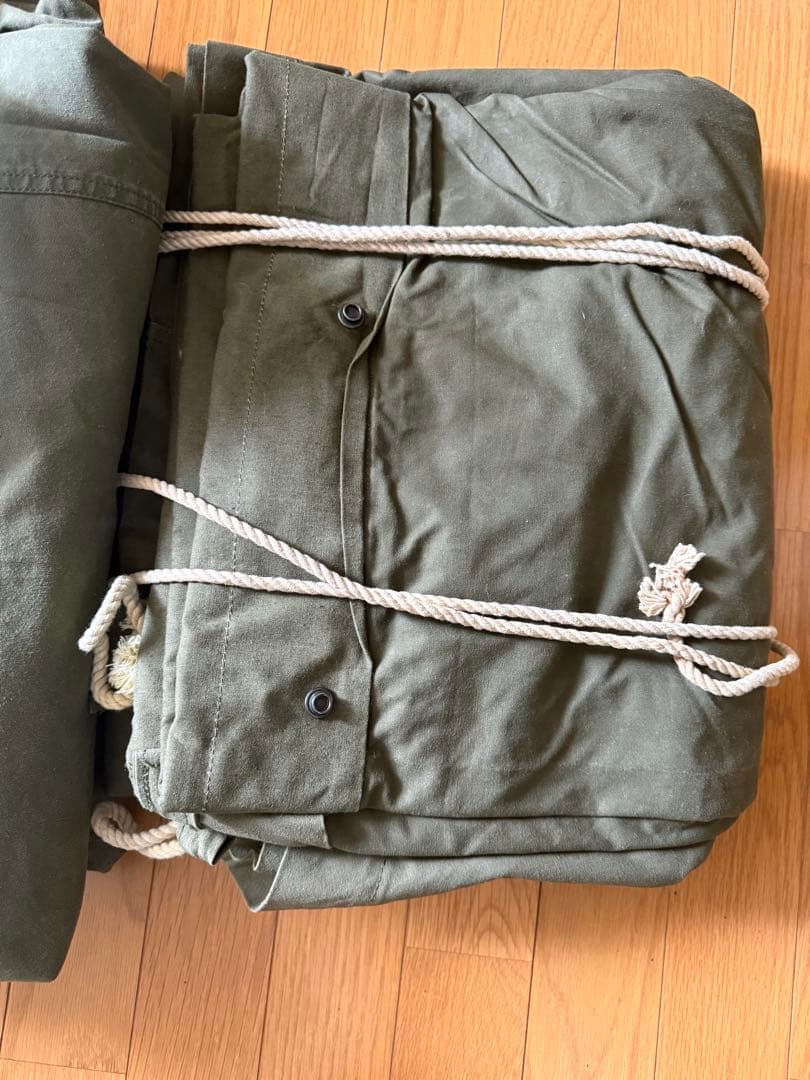 USハップテント　希少な4枚セット　ヴィンテージ、デッドストック　ボール付き CSクラシックス ワンポールテント DXオクタゴン460UV -キャプテン