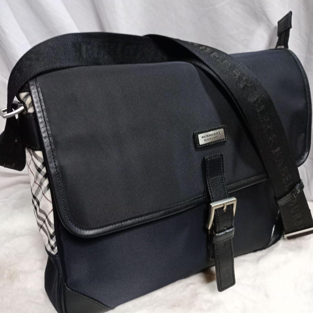 バーバリーブラックレーベル メッセンジャーバッグ ノバチェック 刻印 斜め掛け 楽天市場】【バッグ】BURBERRY バーバリー ブラックレーベル