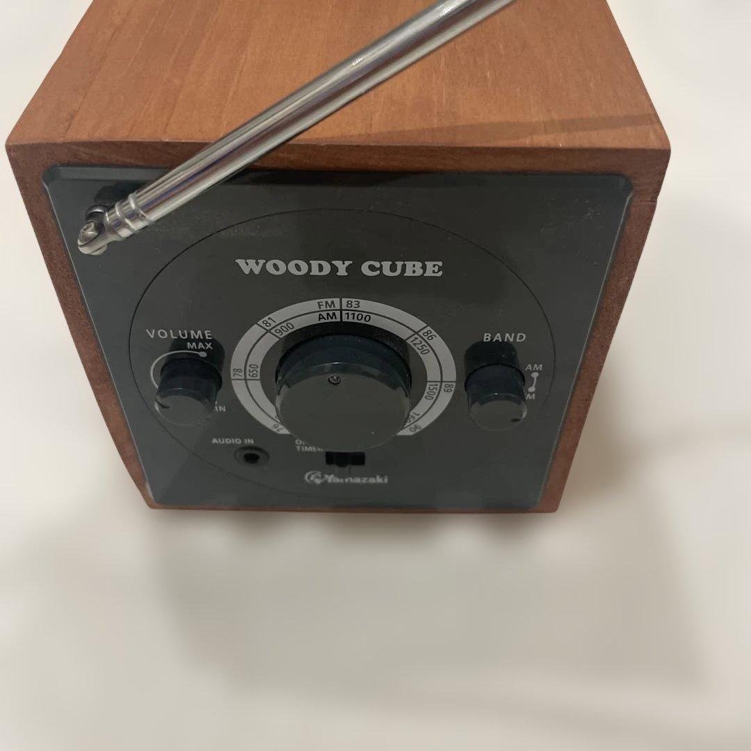 TAMAZAKI WOODYCUBEラジオ 11センチ レトロ レア商品 - メルカリ