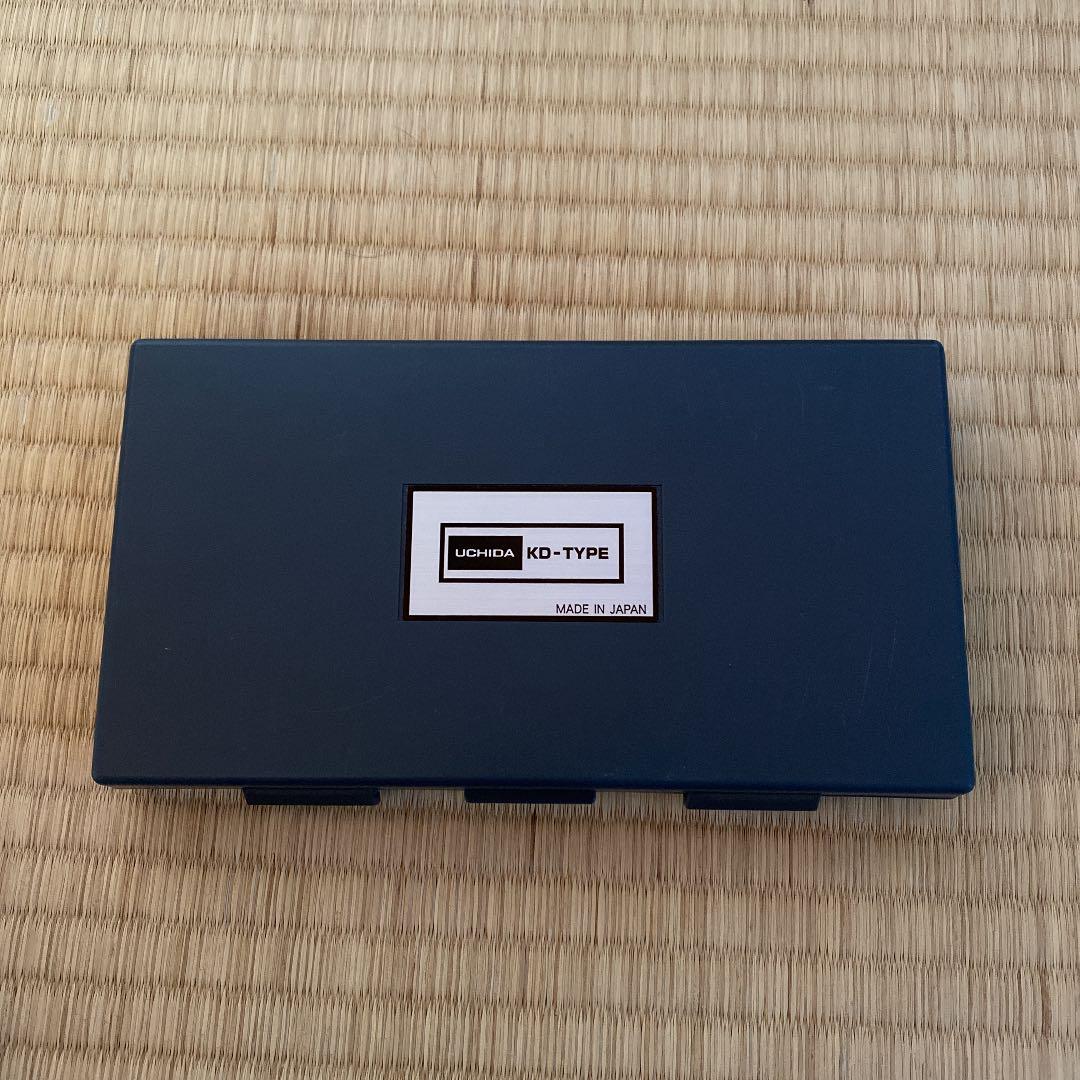 ウチダKD-TYPE 製図用器具 3点入り マービー（marvy） ウチダ KD型製図器 QB穂替コンパス3本組 文房具