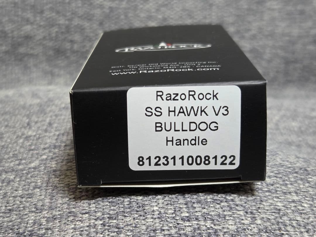[美品] RazoRock \"Standard\" HAWK V3 両刃カミソリ