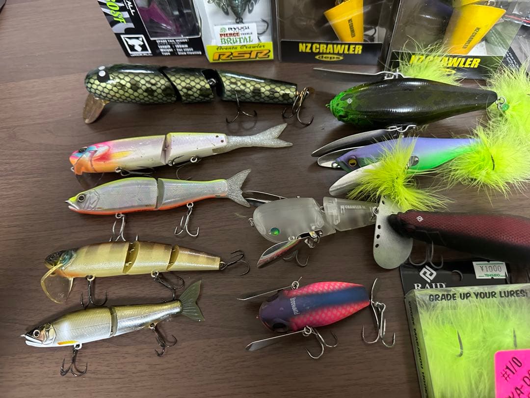 バス釣りルアーセットビッグベイトセットバス釣り引退セット-【20周年