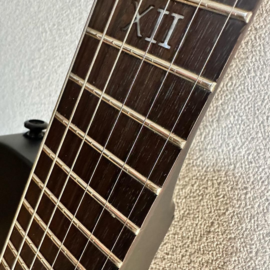 美品 Epiphone Goth Les Paul Studio Black