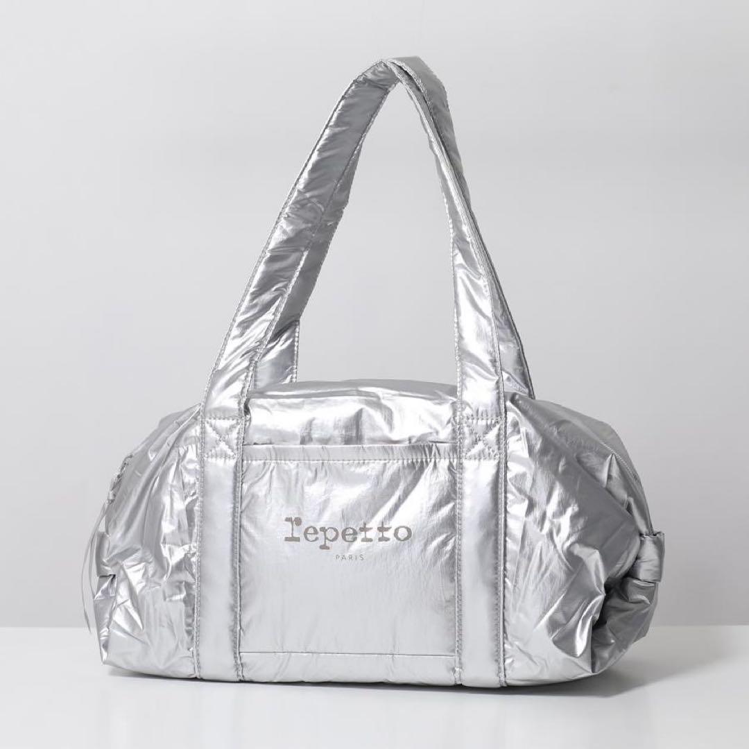 repetto レペット ダッフルバッグ M シルバー 更新商品 - メルカリ