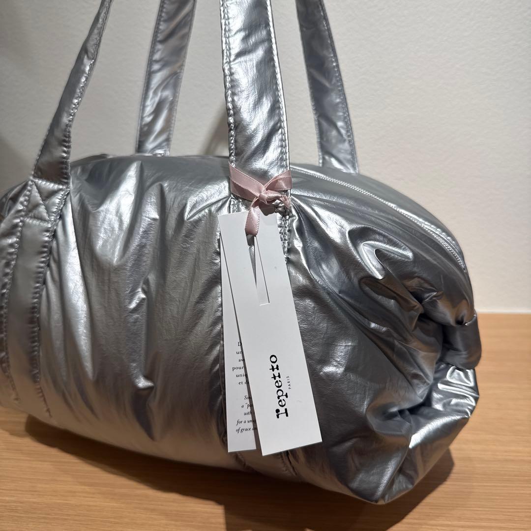 repetto レペット ダッフルバッグ M シルバー 更新商品 - メルカリ