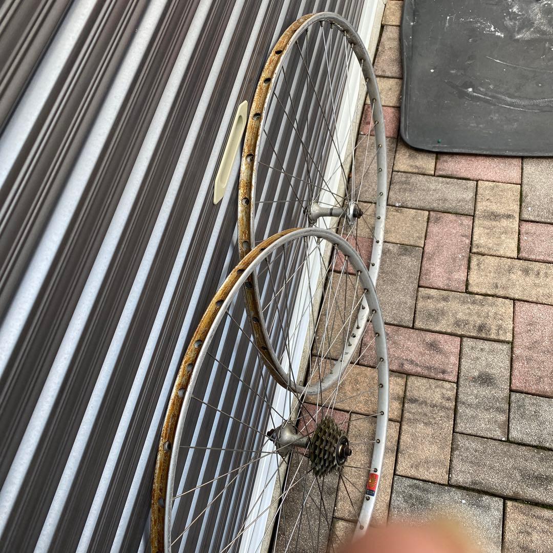 MAVIC SHIMANO600シルバー 完組ホイール - メルカリ