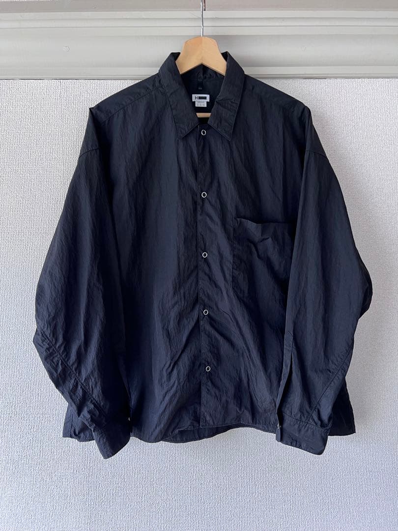 完売 H beauty&youth ナイロンシャツ M ボックス ATON - メルカリ