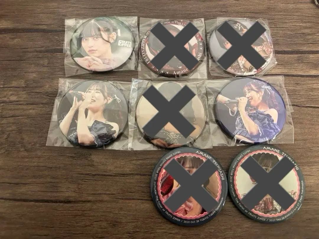 月足天音 缶バッジ 6個セット - メルカリ