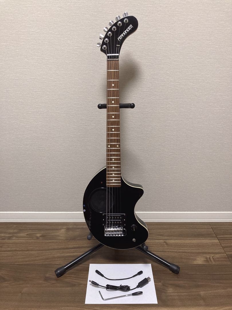 ほぼ新品 FERNANDES ZO-3 T 芸達者 黒 イヤホンジャック付き - メルカリ