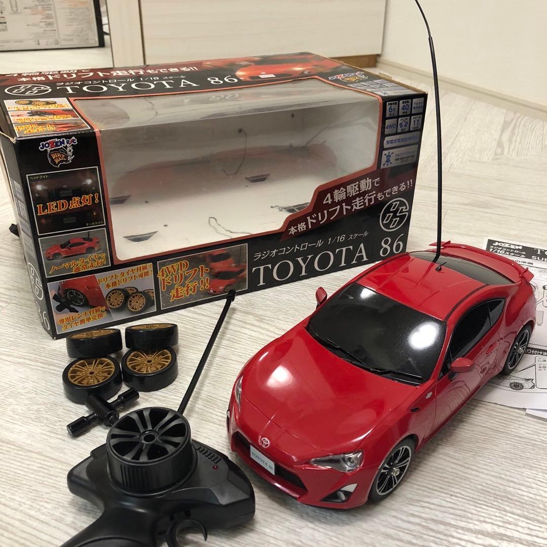 JOZEN TOYOTA トヨタ 86 ラジコン R/C スポーツカー トイカー - メルカリ