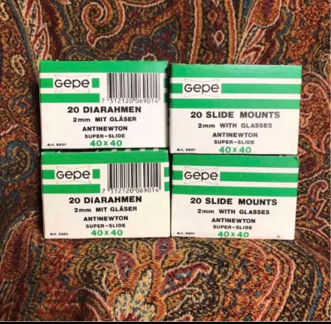 GEPE ゲペ社製 スライドマウント 40×40 SUPER SLIDE