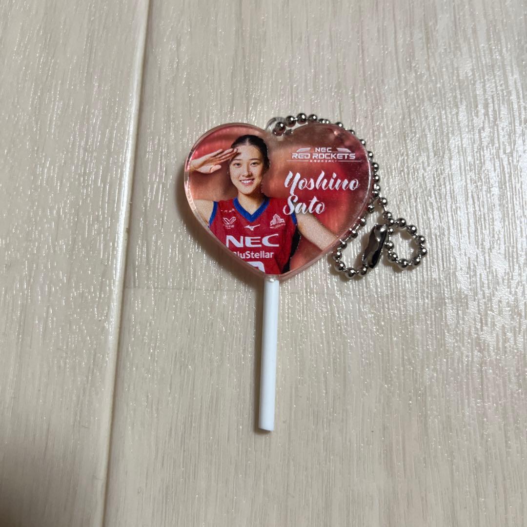 NECレッドロケッツ 佐藤淑乃 キーホルダー - メルカリ