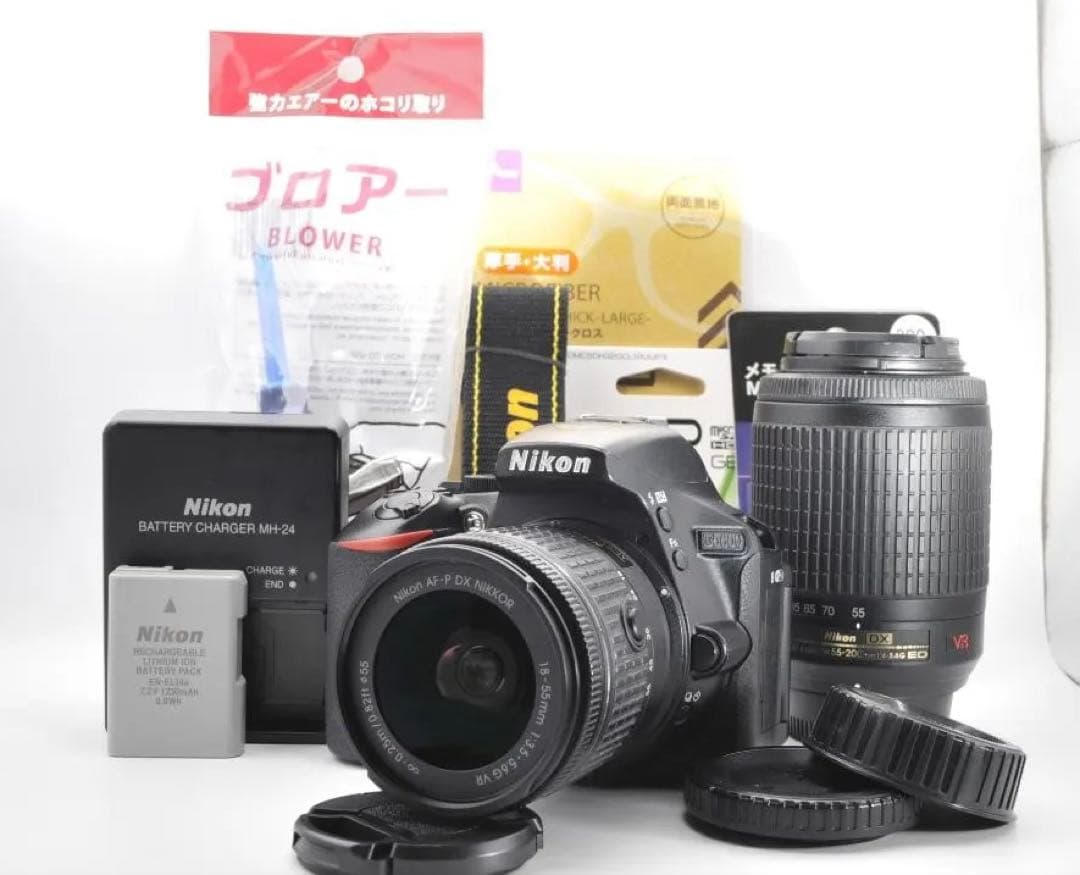 ✨すぐ使える✨Wi-Fi搭載❤️人気機種 Nikon D5600 スマホ転送 - メルカリ