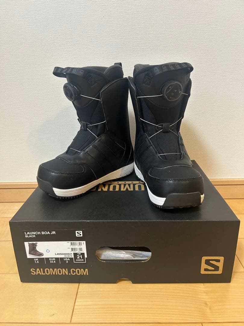 jr様　Salomon Launch Boa JR スノーボードブーツ 21cm □ Salomon □ LAUNCH Boa JR / Junior Boots - LADE STORE 花笠高原