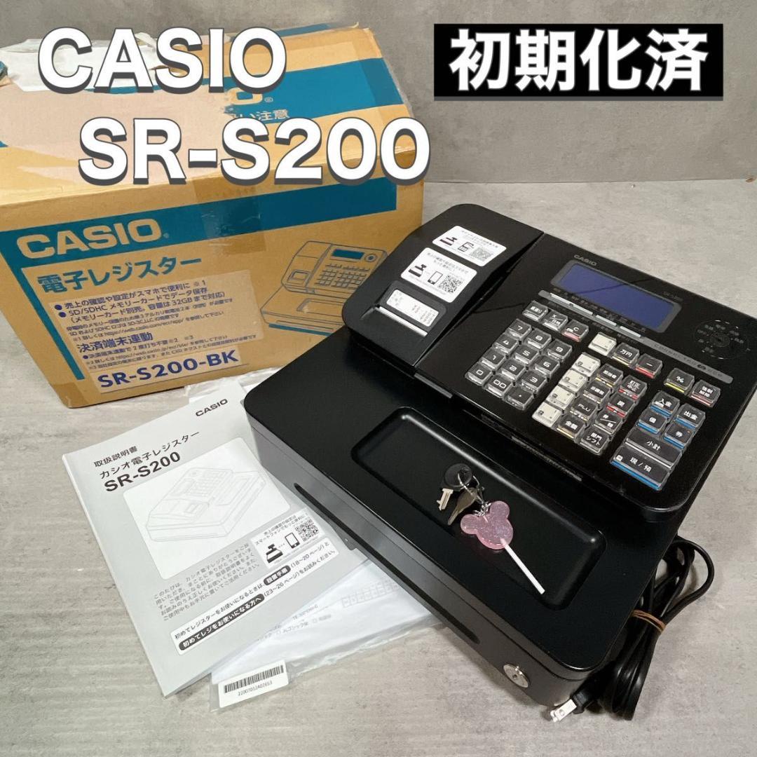 カシオ CASIO レジスタ SR-S200-BK ブラック Amazon.co.jp: カシオ レジスタｰ SR-S200-BK: 文房具・オフィス用品