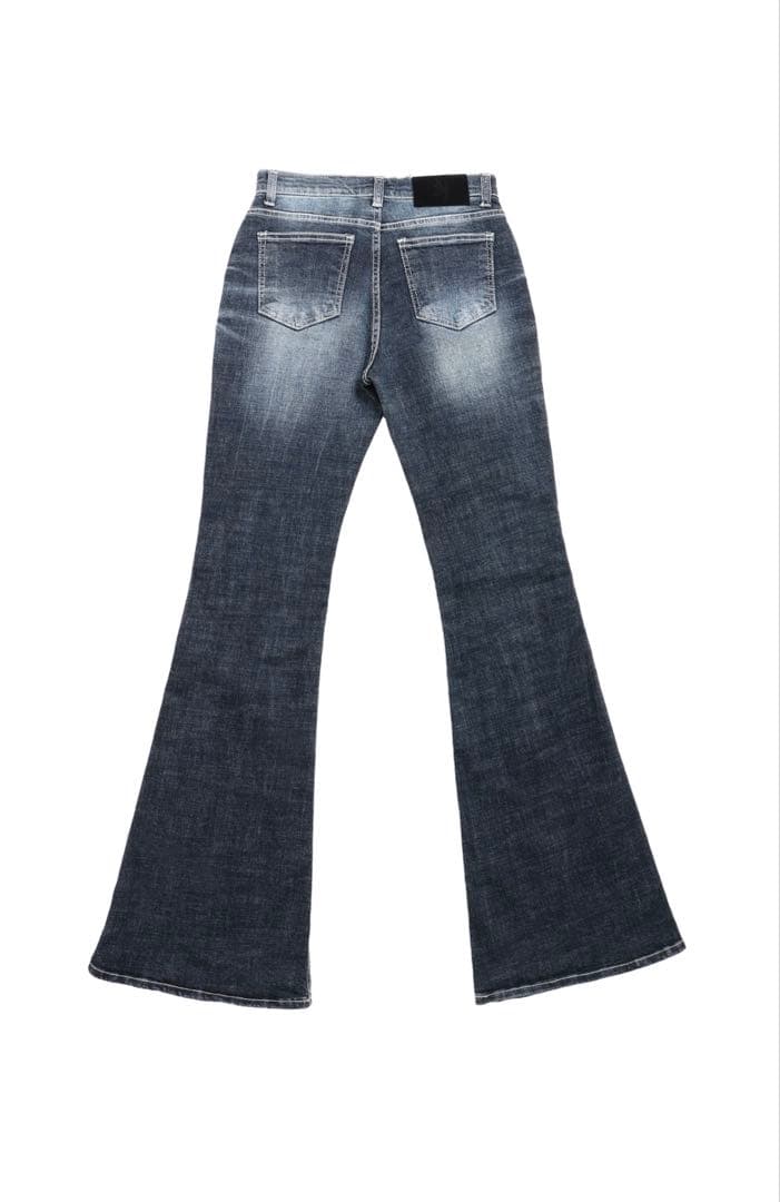 SYNERJYN CAT WASHING DENIM PANTS L - メルカリ