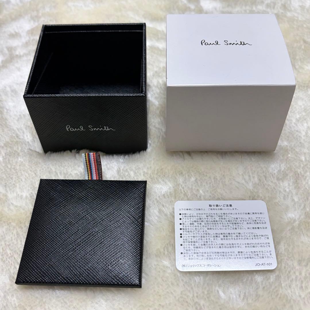 付属品完備❗️新品同様✨ポールスミス ネックレス 黒マルチエポ