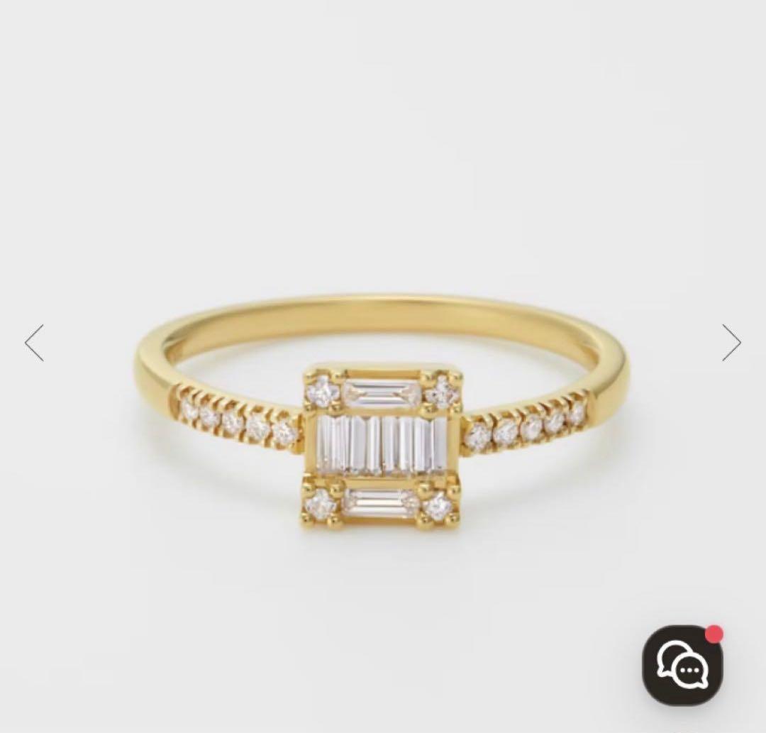 美品】ベルシオラ リング k18 ダイヤモンド0.24カラット 11号 - メルカリ