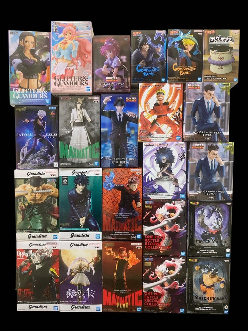 プライズ フィギュア まとめ売り ワンピース NARUTO 呪術廻戦 ジャンプ