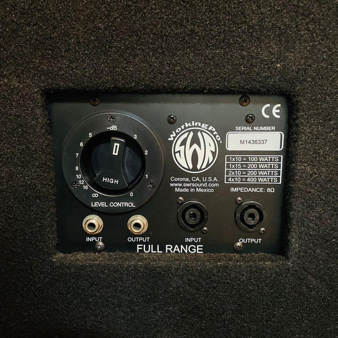 動作良好】SWR Working Pro 4×10 ベースキャビネット - メルカリ