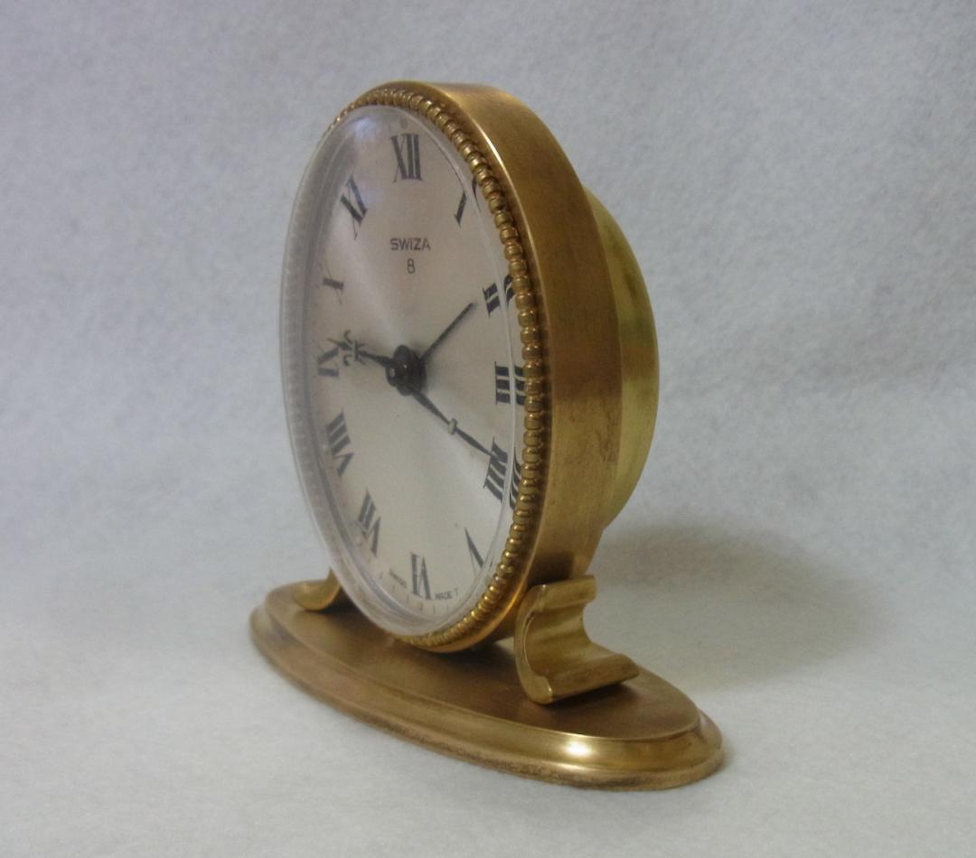 スイス製 機械式時計 置時計 SWIZA 稼動品（出品4） - メルカリ