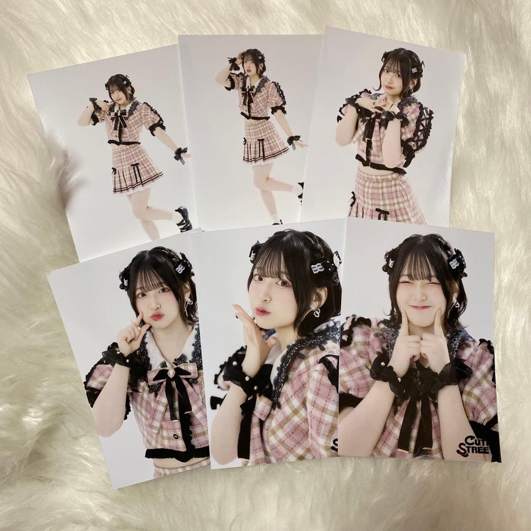 CUTIE STREET 桜庭遥花 トクポ 生写真 チェック衣装 トークポート