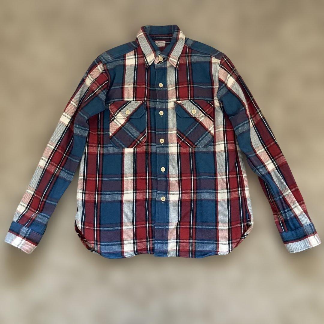 C*2様 ウエアハウス　トリコロール　ネルシャツ　Lサイズ 美品 楽天市場】WAREHOUSE ウエアハウス