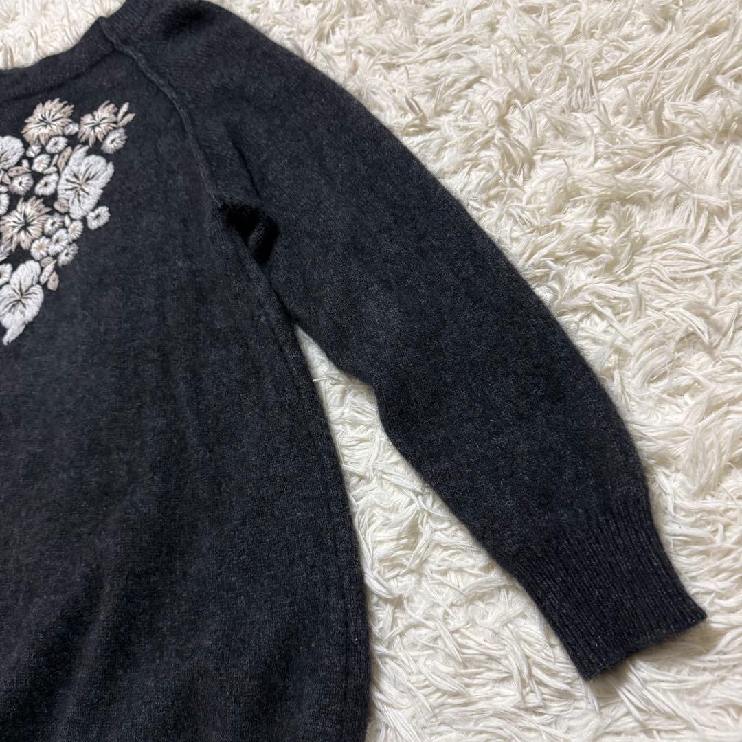 BEARDSLEYビアズリーモヘヤニット刺繍 - メルカリ