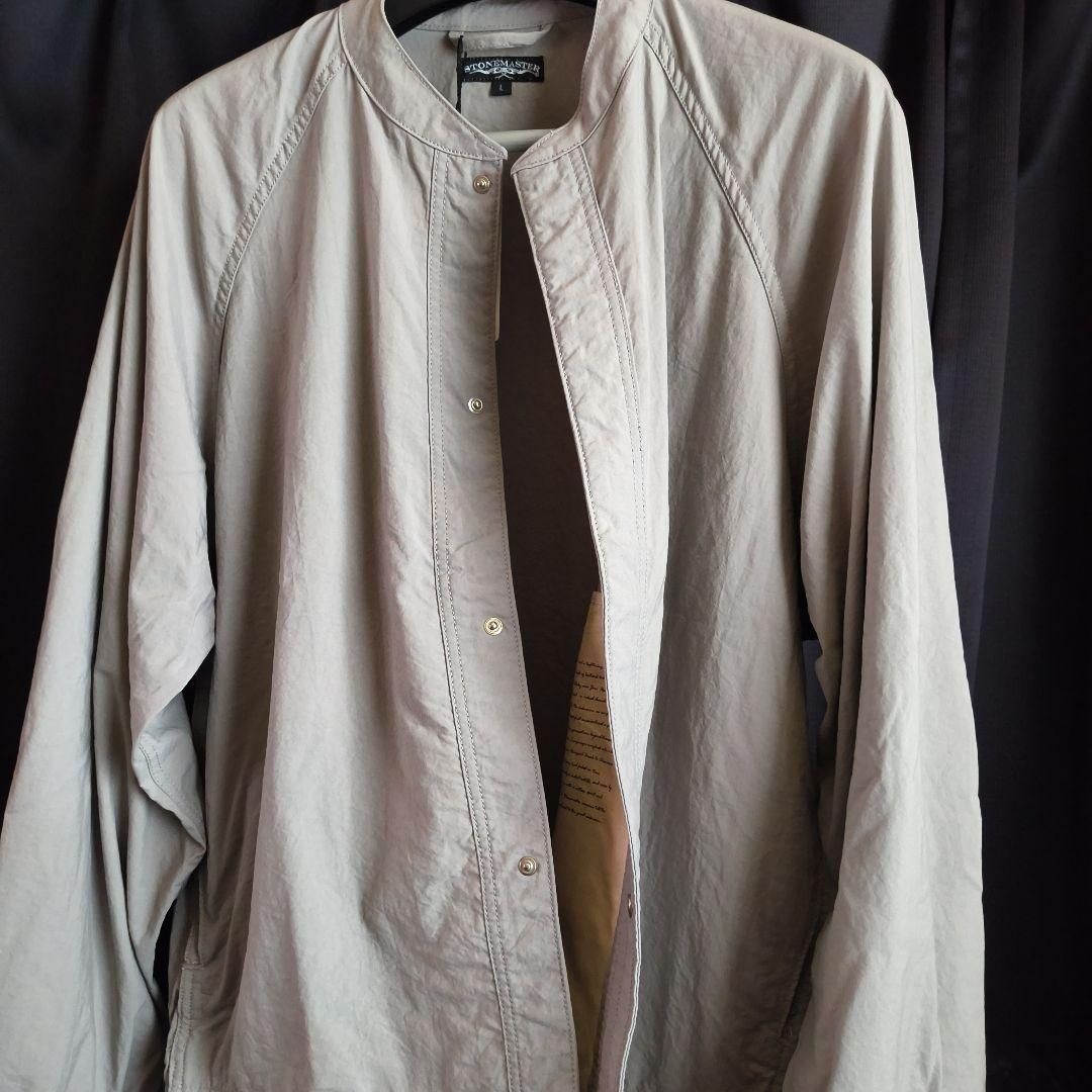 新品 ストーンマスター アウター ジャケット ブルゾン Lサイズ グレー