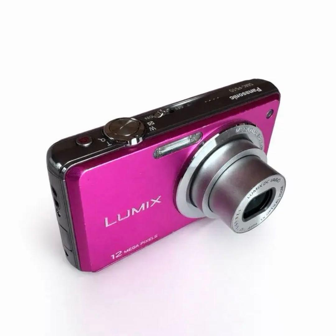 パナソニック LUMIX DMC-FS10 ピンク デジタルカメラ デジカメ - メルカリ