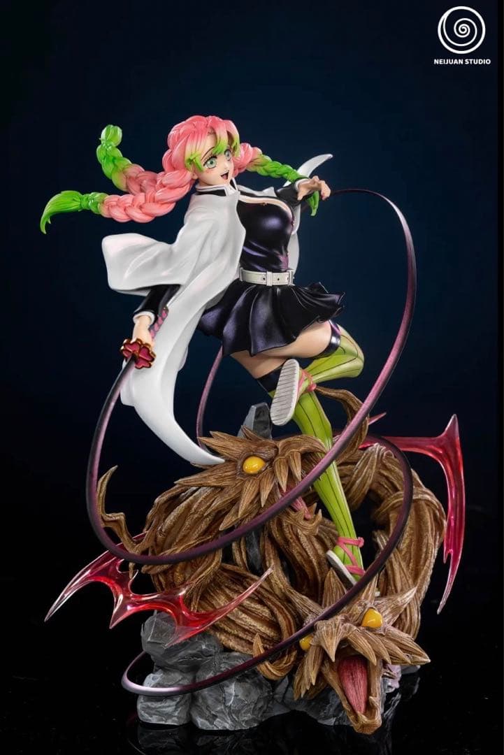 鬼滅の刃 恋柱 甘露寺蜜璃 フィギュア 塗装済み完成品 ガレージキット