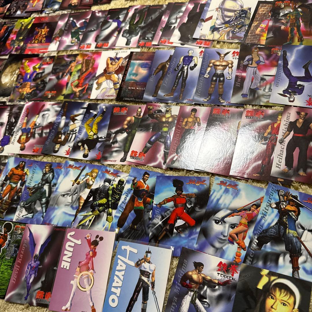 ナムコオフィシャルコレクションカード 鉄拳 150枚以まとめ売り【5361