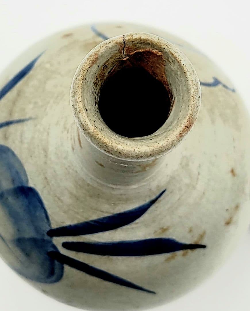 時代物 染め付け 徳利 花入れ 江戸時代 骨董品、美術品の通販はau PAY