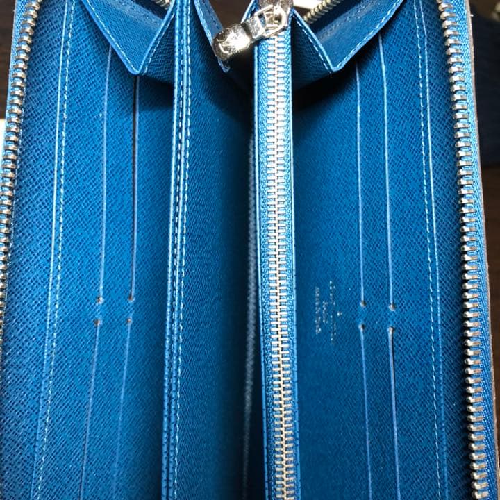 美品】ルイ ヴィトン エピ ジッピーウォレット 長財布 サフィール