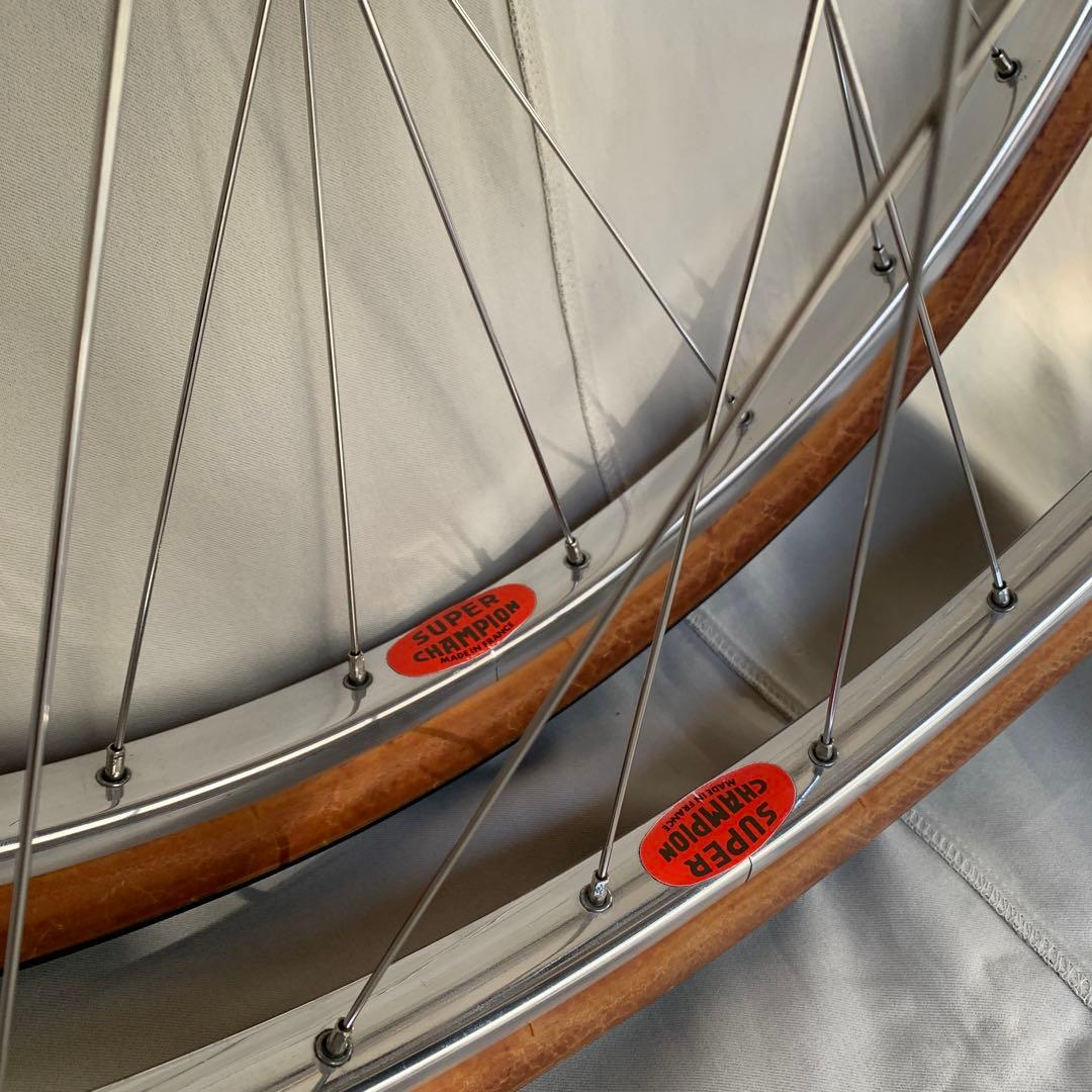 カンパニョーロレコードハブ+スーパーチャンピオン650Bリム 完組