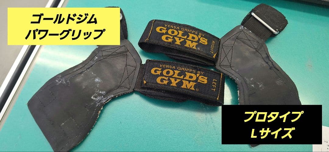 GOLD'S GYM パワーグリップ Lサイズ プロタイプ - メルカリ