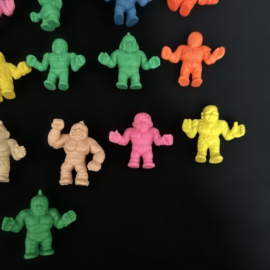 激レア ミニキン消し 19点 肌色 ウルフマンあり