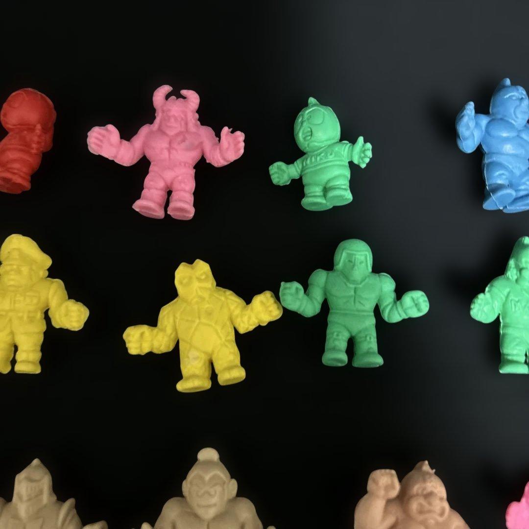 激レア ミニキン消し 19点 肌色 ウルフマンあり