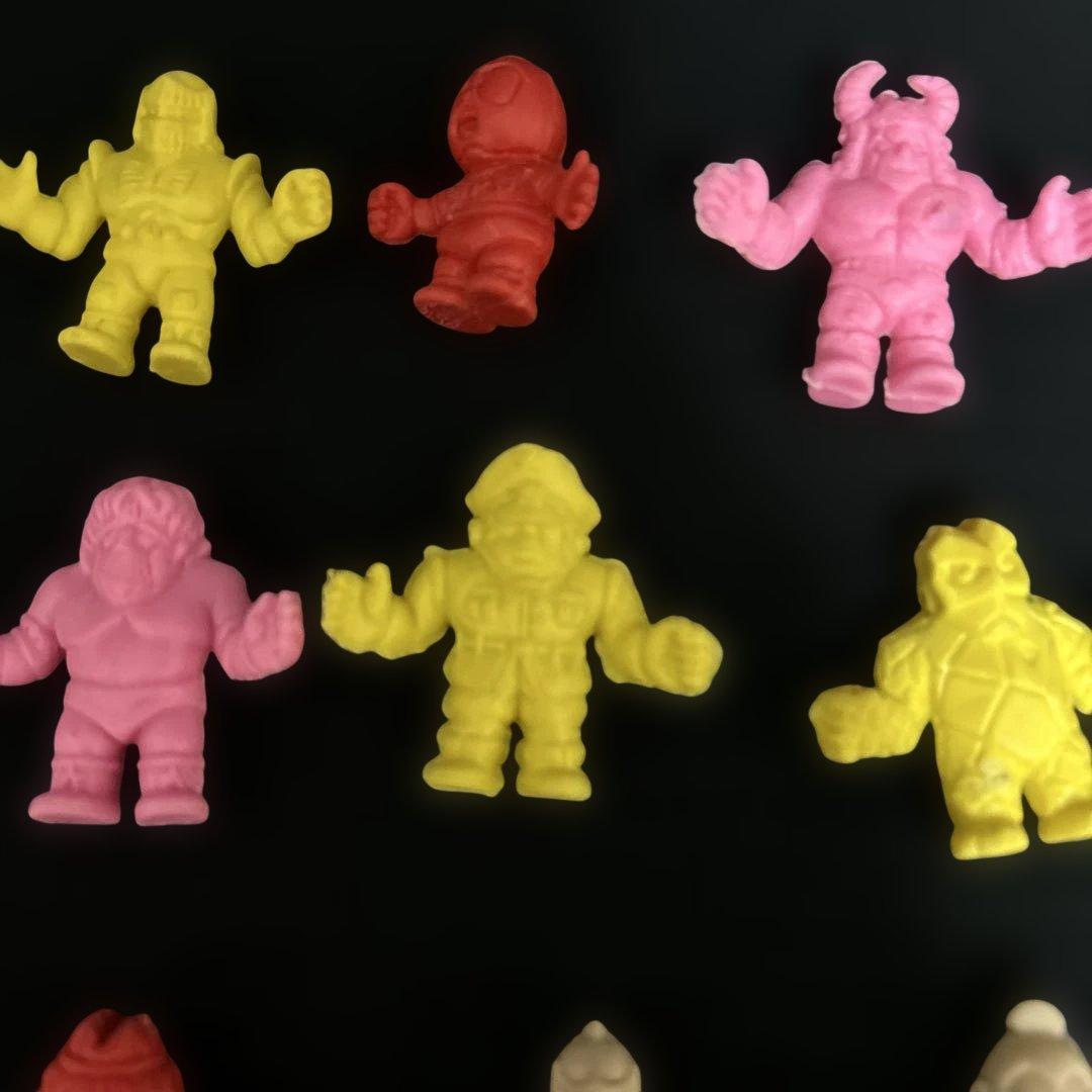 激レア ミニキン消し 19点 肌色 ウルフマンあり