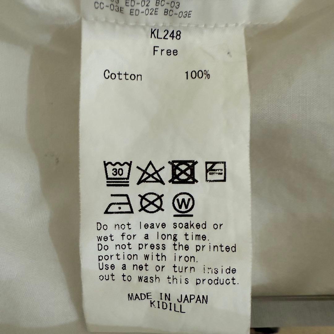 KIDILL / 18SS PIL Oversize Shirts