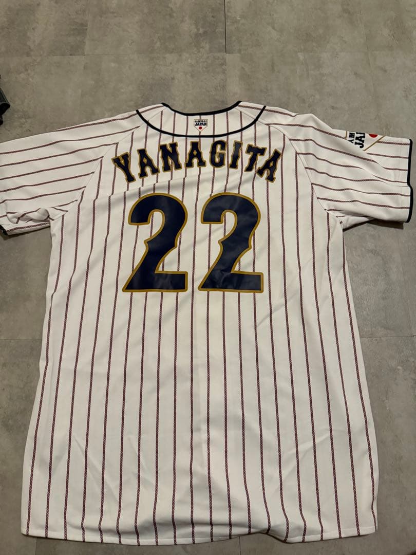 柳田悠岐 侍ジャパン ユニフォーム 背番号22 日本代表 M - メルカリ