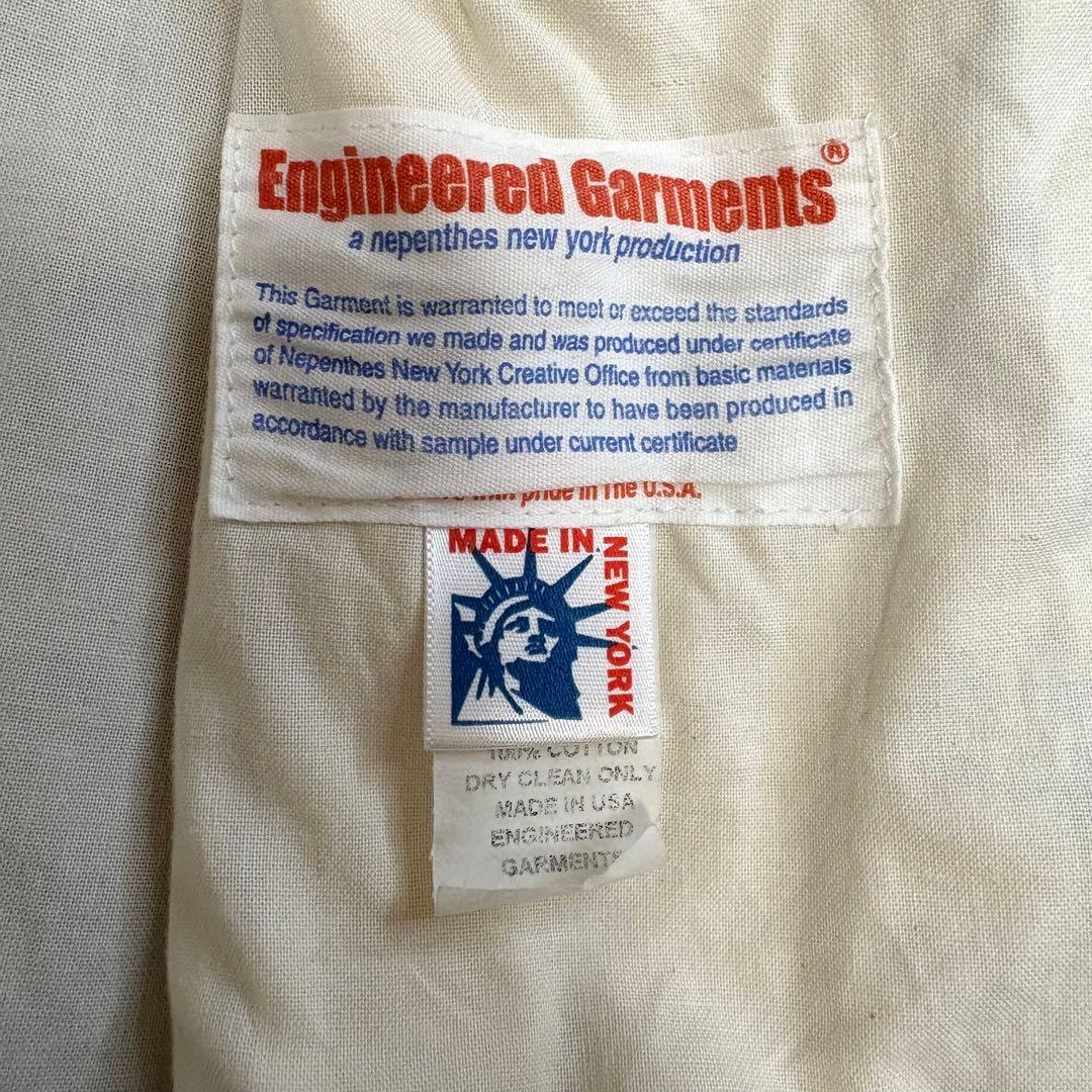 USA製 Engineered Garments ダブルジップブルゾン 水色 - メルカリ